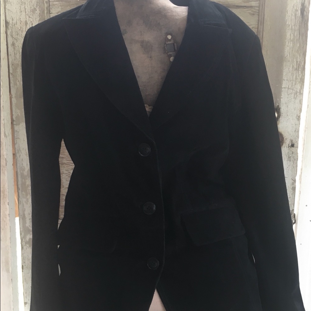 1970’s Vintage St. John’s Bay Black Washable Suede Jacket